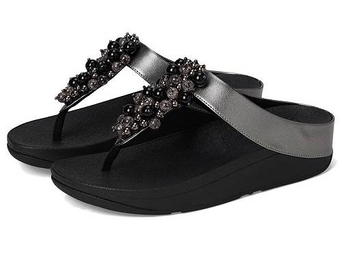 送料無料 フィットフロップ FitFlop レディース 女性用 シューズ 靴 サンダル Fino Bauble-Bead Toe-Po..