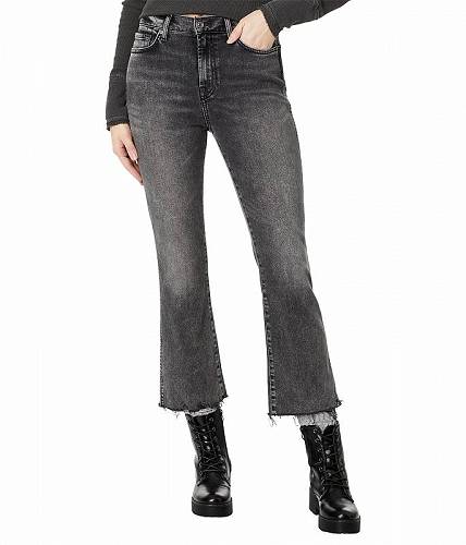 送料無料 セブンフォーオールマンカインド 7 For All Mankind レディース 女性用 ファッション ジーンズ デニム High-Waist Slim Kick with Distress Hem in Silent Night - Silent Night