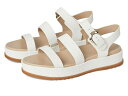 送料無料 ナチュラライザー Naturalizer レディース 女性用 シューズ 靴 サンダル 27 Edit Zizi - White Faux Leathe...