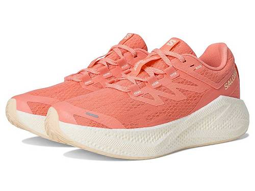 日本未発売 セール品 海外ブランドの靴・スニーカー・バッグ・子供服・鞄・水着など取り扱い多数！プレゼントやお祝いにも 送料無料 サロモン Salomon レディース 女性用 シューズ 靴 スニーカー 運動靴 Aero Glide 3 - Fusion Coral/Vanilla Ice/Tender Peach