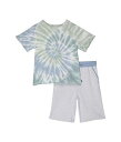 送料無料 スプレンデッド Splendid Littles 男の子用 ファッション 子供服 セット Aqua Mist Short Sleeve Set (Toddler/Little Kids/Big Kids) - Aqua Mist