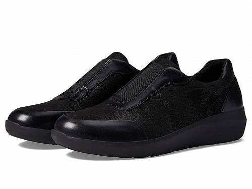 送料無料 クラークス Clarks レディース 女性用 シューズ 靴 スニーカー 運動靴 Kayleigh Peak - Black Textile