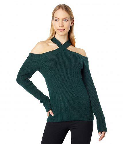 送料無料 ワンステート 1.STATE レディース 女性用 ファッション セーター Cross Neck Cold Shoulder Sweater - Night Meadow