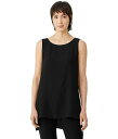  AC[tBbV[ Eileen Fisher fB[X p t@bV uEX Bateau Neck Long Shell - Black