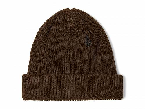 送料無料 ヴォルコム Volcom Snow メンズ 男性用 ファッション雑貨 小物 帽子 ビーニー ニット帽 Sweep Lined Beanie - Brown