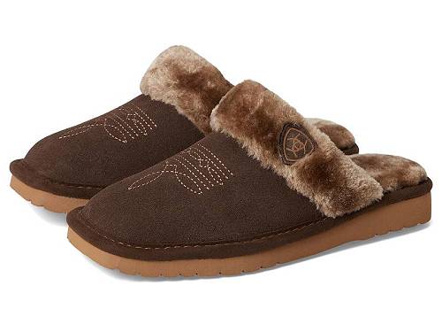 送料無料 アリアト Ariat レディース 女性用 シューズ 靴 スリッパ Jackie Square Toe - Chestnut 1