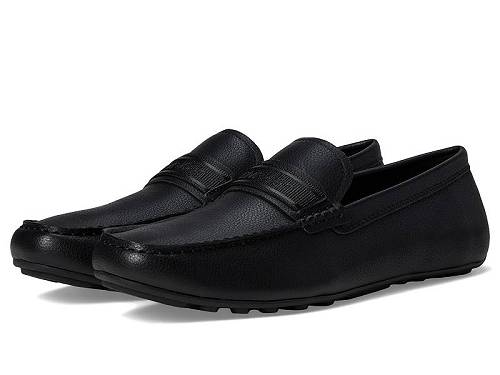 送料無料 カルバンクライン Calvin Klein メンズ 男性用 シューズ 靴 ローファー Oliver - Black 1