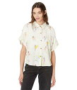  bL[uh Lucky Brand fB[X p t@bV {^Vc Relaxed Printed Workwear Shirt - Cream Multi