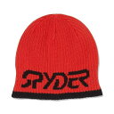 送料無料 スパイダー Spyder メンズ 男性用 ファッション雑貨 小物 帽子 ビーニー ニット帽 Logo Hat - Volcano