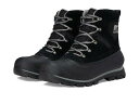 送料無料 ソレル SOREL メンズ 男性用 シューズ 靴 ブーツ スノーブーツ Buxton(TM) Lace Waterproof - Black/Quar...