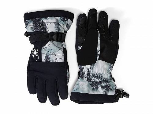 こちらの商品は スパイダー Spyder Kids 男の子用 ファッション雑貨 小物 グローブ 手袋 スキーグローブ Overweb Ski Gloves (Toddler) - Tree Line です。 注文後のサイズ変更・キャンセルは出来ませんので、十分なご検討の上でのご注文をお願いいたします。 ※靴など、オリジナルの箱が無い場合がございます。ご確認が必要な場合にはご購入前にお問い合せください。 ※画面の表示と実物では多少色具合が異なって見える場合もございます。 ※アメリカ商品の為、稀にスクラッチなどがある場合がございます。使用に問題のない程度のものは不良品とは扱いませんのでご了承下さい。 ━ カタログ（英語）より抜粋 ━ The primary materials that compose this product contain a minimum of 20 percent recycled content. Keep your little one&#039;s hands warm in the Spyder(R) Overweb Ski Gloves that look simple yet stylish. Pre-curved articulated fit. PrimaLoft(R) Silver ECO Insulation offers warmth. Stretch Recycled Repreve(R) Polyester Plain Weave with 10k/10k Laminate and DWR offer water repellency. Durable grip treatment on the palm. Conductive material on the fingers. Polyurethane Flock nose-wipe on the back of the thumb. Hidden zippered stash compartment beneath knuckle area. Sliding wrist adjusters with bungee. Removable wrist leash. Over the cuff gauntlet with adjustable single-handed drawcord. Shell 1: 55% polyester, 45%recycled polyester;Shell 2 palm: 100% polyurethane;Palm 1: 64% polyester, 36% polyurethane;Palm 2: 100% polyurethane;Fingertips: 100% polyurethane;Lining and Insulation: 100% polyester;Insert: 100% thermoplastic polyurethane. Hand wash, lay flat to dry.