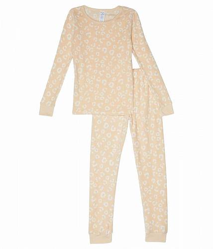 ̵ Х󥯥饤 å Calvin Klein Kids λ եå Ҷ ѥ  Brushed Thermal Two-Piece Sets (Little Kids/Big Kids) - Soft Leo