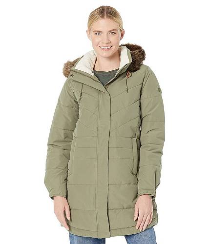 楽天グッズ×グッズ送料無料 ロキシー Roxy レディース 女性用 ファッション アウター ジャケット コート ダウン・ウインターコート Ellie Jacket - Deep Lichen Green