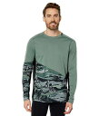  X}[gE[ Smartwool Y jp t@bV ANeBuVc Mountain Bike Long Sleeve Jersey - Sage Marble Giants Print