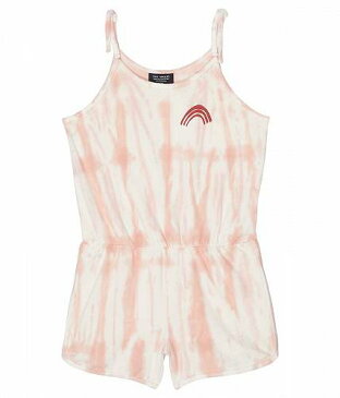 送料無料 Tiny Whales 女の子用 ファッション 子供服 ベビー服 赤ちゃん ロンパース Over the Rainbow Romper (Toddler/Little Kids/Big Kids) - Rose Tie-Dye