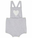 送料無料 Janie and Jack キッズ 子供用 ファッション 子供服 ベビー服 赤ちゃん ワンピース Heart Sweater Bubble (Infant) - White