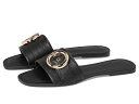 送料無料 スティーブマデン Steve Madden レディース 女性用 シューズ 靴 サンダル Reef - Black Leather