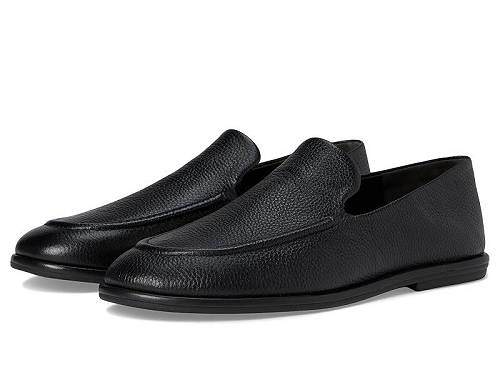 送料無料 ヴィンス Vince メンズ 男性用 シューズ 靴 ローファー Hann Slip-ons - Black Leather