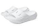 送料無料 ホカ Hoka シューズ 靴 サンダル Ora Recovery Slide 3 - White/White