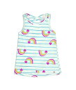 送料無料 アパマンキッズ Appaman Kids 女の子用 ファッション 子供服 タンクトップ Rainbow Hazel Tank Top (Toddler/Little Kids/Big Kids) - Blue Stripe