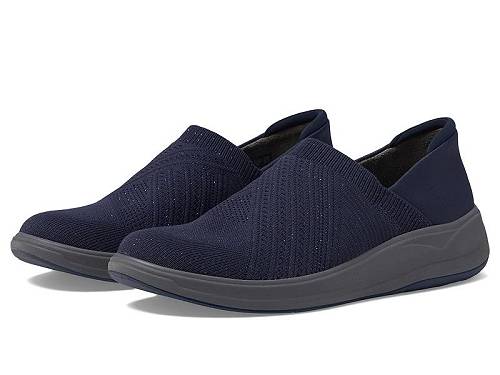 送料無料 Bzees レディース 女性用 シューズ 靴 ローファー ボートシューズ Triumph - Navy Fabric