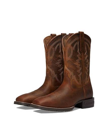 送料無料 アリアト Ariat メンズ 男性用 シューズ 靴 ブーツ ウエスタンブーツ Hybrid Ranchwork Weste..