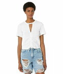 送料無料 AllSaints レディース 女性用 ファッション Tシャツ Gigi Tee - Optic White