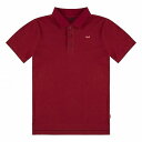 送料無料 リーバイス Levi&#039;s(R) Kids 男の子用 ファッション 子供服 ポロシャツ Short Sleeve Polo Shirt (Little Kids) - Red