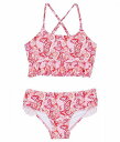 送料無料 シーフォリー Seafolly Kids 女の子用 スポーツ・アウトドア用品 キッズ 子供用水着 Poolside Peplum Bikini Set (Infant/Toddler/Little Kids) - Butterfly