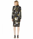 送料無料 タハリ Tahari by ASL レディース 女性用 ファッション スーツ Nested Four-Button Jacket and Pencil Skirt - Black/Gold/Roses