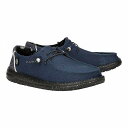 送料無料 ヘイデュード Hey Dude レディース 女性用 シューズ 靴 ローファー ボートシューズ Wendy Celestial Shine - Navy