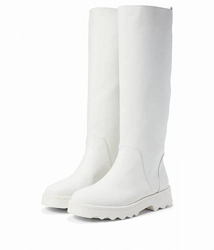 送料無料 エアロソールズ Aerosoles レディース 女性用 シューズ 靴 ブーツ ロングブーツ Slalom - White PU