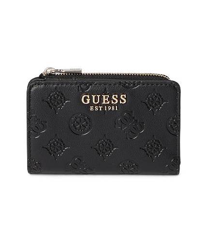 楽天グッズ×グッズ送料無料 ゲス GUESS レディース 女性用 ファッション雑貨 小物 財布 Phoebe Zip Around Card Case - Black Logo