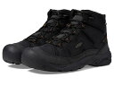 送料無料 キーン Keen メンズ 男性用 シューズ 靴 ブーツ ハイキング トレッキング Circadia Mid Waterproof - Black/Cu...