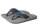 送料無料 オルカイ Olukai メンズ 男性用 シューズ 靴 サンダル Ulele - Blue Depth/Charcoal