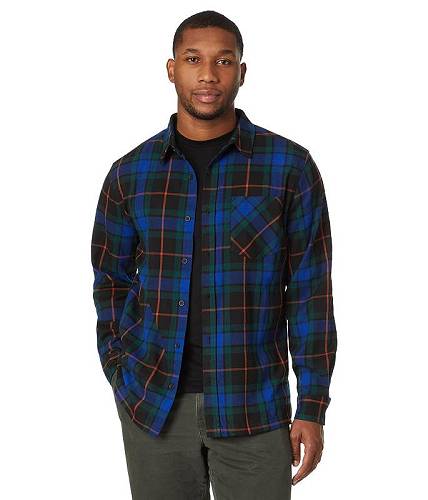 楽天グッズ×グッズ送料無料 スパイダー Spyder メンズ 男性用 ファッション アクティブシャツ Elevation Flannel Shirt - Electric Blue