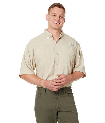 楽天グッズ×グッズ送料無料 コロンビア Columbia メンズ 男性用 ファッション ボタンシャツ Big & Tall Tamiami（TM） II S/S - Fossil