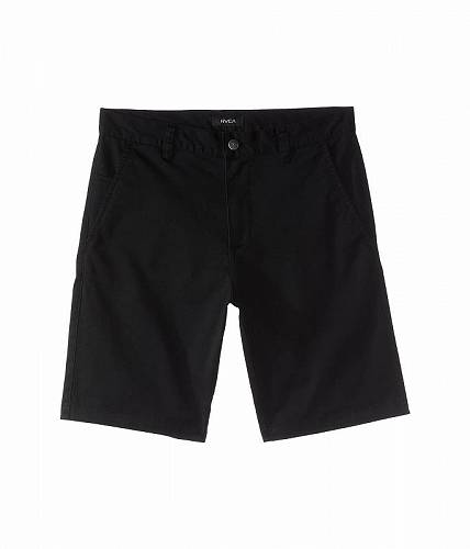 こちらの商品は ルーカ RVCA Kids 男の子用 ファッション 子供服 ショートパンツ 短パン Weekday Stretch Shorts (Little Kids/Big Kids) - Black です。 注文後のサイズ変更・キャンセルは出来ませんので、十分なご検討の上でのご注文をお願いいたします。 ※靴など、オリジナルの箱が無い場合がございます。ご確認が必要な場合にはご購入前にお問い合せください。 ※画面の表示と実物では多少色具合が異なって見える場合もございます。 ※アメリカ商品の為、稀にスクラッチなどがある場合がございます。使用に問題のない程度のものは不良品とは扱いませんのでご了承下さい。 ━ カタログ（英語）より抜粋 ━ Don a casual yet stylish look by wearing the RVCA(R) Kids Weekday Stretch Shorts. The pull-on style shorts have a regular fit silhouette, zipper-fly with RVCA(R) shank button closure, slash pockets at front with coin pocket, and back welt pockets with RVCA(R) solo label for a classy look. 68% cotton, 30% polyester, 2% elastane. Machine wash, tumble dry.