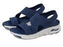 送料無料 スケッチャーズ SKECHERS レディース 女性用 シューズ 靴 サンダル Arch Fit - Brightest Day - Navy