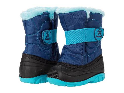 こちらの商品は カミック Kamik Kids 女の子用 キッズシューズ 子供靴 ブーツ スノーブーツ Snowbug F (Toddler) - Teal です。 注文後のサイズ変更・キャンセルは出来ませんので、十分なご検討の上でのご注文をお願いいたします。 ※靴など、オリジナルの箱が無い場合がございます。ご確認が必要な場合にはご購入前にお問い合せください。 ※画面の表示と実物では多少色具合が異なって見える場合もございます。 ※アメリカ商品の為、稀にスクラッチなどがある場合がございます。使用に問題のない程度のものは不良品とは扱いませんのでご了承下さい。 ━ カタログ（英語）より抜粋 ━ Hit the hills with the weather-ready Kamik(R) Kids Snowbug F boots! These weatherproof boots are designed in a waterproof nylon upper with a contrasting faux-fur lining. Slip-on construction features a wide opening and adjustable hook-and-loop strap for a personalized fit. Designed with a cushioned EVA footbed and a durable SNOWPAW RUBBERHe outsole. Temperature rated: -10^0F/-32^0C. ※掲載の寸法や重さはサイズ「8 Toddler, width M」を計測したものです. サイズにより異なりますので、あくまで参考値として参照ください. Weight of footwear is based on a single item, not a pair. 実寸（参考値）： Heel Height: 約 1.91 cm Weight: 約 230 g Shaft: 約 15.24 cm Platform Height: 約 0.64 cm ■サイズの幅(オプション)について Slim &lt; Narrow &lt; Medium &lt; Wide &lt; Extra Wide S &lt; N &lt; M &lt; W A &lt; B &lt; C &lt; D &lt; E &lt; EE(2E) &lt; EEE(3E) ※足幅は左に行くほど狭く、右に行くほど広くなります ※標準はMedium、M、D(またはC)となります ※メーカー毎に表記が異なる場合もございます