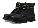 送料無料 キャタピラー Caterpillar メンズ 男性用 シューズ 靴 ブーツ ワークブーツ 2nd Shift Steel Toe - Black Fu...