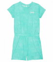 送料無料 ハーレー Hurley Kids 女の子用 ファッション 子供服 ベビー服 赤ちゃん ロンパース Short Sleeve Romper (Big Kids) - Aurora Green