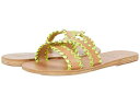 送料無料 Ancient Greek Sandals レディース 女性用 シューズ 靴 サンダル Desmos Stitch - Natural/Fluo Yellow Vachetta/Fabric