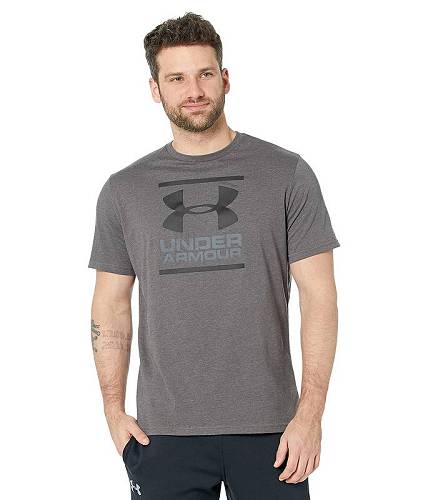 楽天グッズ×グッズ送料無料 アンダーアーマー Under Armour メンズ 男性用 ファッション アクティブシャツ Global Foundation Short-Sleeve T-Shirt - Charcoal Medium Heather/Graphite/Black