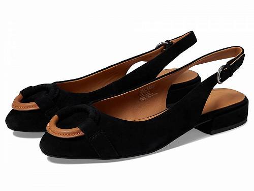 こちらの商品は Gentle Souls by Kenneth Cole レディース 女性用 シューズ 靴 フラット Athena - Black です。 注文後のサイズ変更・キャンセルは出来ませんので、十分なご検討の上でのご注文をお願いいたします。 ※靴など、オリジナルの箱が無い場合がございます。ご確認が必要な場合にはご購入前にお問い合せください。 ※画面の表示と実物では多少色具合が異なって見える場合もございます。 ※アメリカ商品の為、稀にスクラッチなどがある場合がございます。使用に問題のない程度のものは不良品とは扱いませんのでご了承下さい。 ━ カタログ（英語）より抜粋 ━ Sizzle and shine any day you walk wearing the low-top Gentle Souls(R) by Kenneth Cole Athena Flats. Featuring an almond toe silhouette, the footwear has breathable leather/suede upper construction with ornamental details and buckled slingback strap closure. Leather lining and insole. Low block heel. Rubber outsole. ※掲載の寸法や重さはサイズ「7, width M」を計測したものです. サイズにより異なりますので、あくまで参考値として参照ください. 実寸（参考値）： Heel Height: 約 3.0 cm Weight: 8.11 oz ■サイズの幅(オプション)について Slim &lt; Narrow &lt; Medium &lt; Wide &lt; Extra Wide S &lt; N &lt; M &lt; W A &lt; B &lt; C &lt; D &lt; E &lt; EE(2E) &lt; EEE(3E) ※足幅は左に行くほど狭く、右に行くほど広くなります ※標準はMedium、M、D(またはC)となります ※メーカー毎に表記が異なる場合もございます