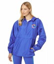  `sI Champion fB[X p t@bV AE^[ WPbg R[g CR[g Packable Jacket - Deep Dazzling Blue