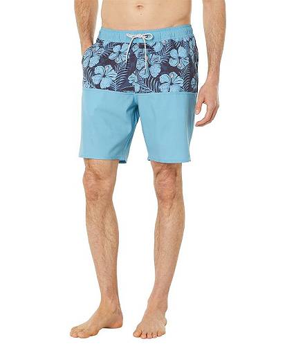 ̵ Salty Crew   ݡġȥɥ  Doubletime 19" Elastic Utility Boardshorts - Dark Aqua