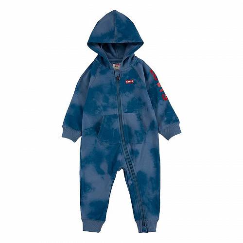 送料無料 リーバイス Levi&#039;s(R) Kids 男の子用 ファッション 子供服 ベビー服 赤ちゃん ワンピース Hooded Printed Coverall (Inf..