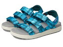 送料無料 キーン Keen レディース 女性用 シューズ 靴 サンダル Elle Strappy - Seamoss Tie-Dye/Star White