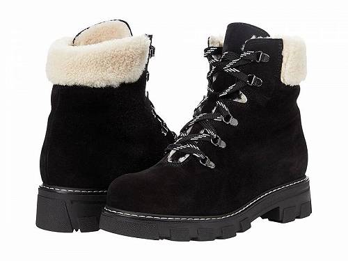 送料無料 ラカナディアン La Canadienne レディース 女性用 シューズ 靴 ブーツ ロングブーツ Adams - Black Suede/Shearling